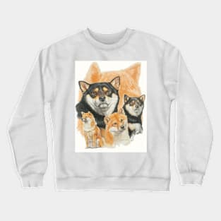 Shiba Inu Medley Crewneck Sweatshirt